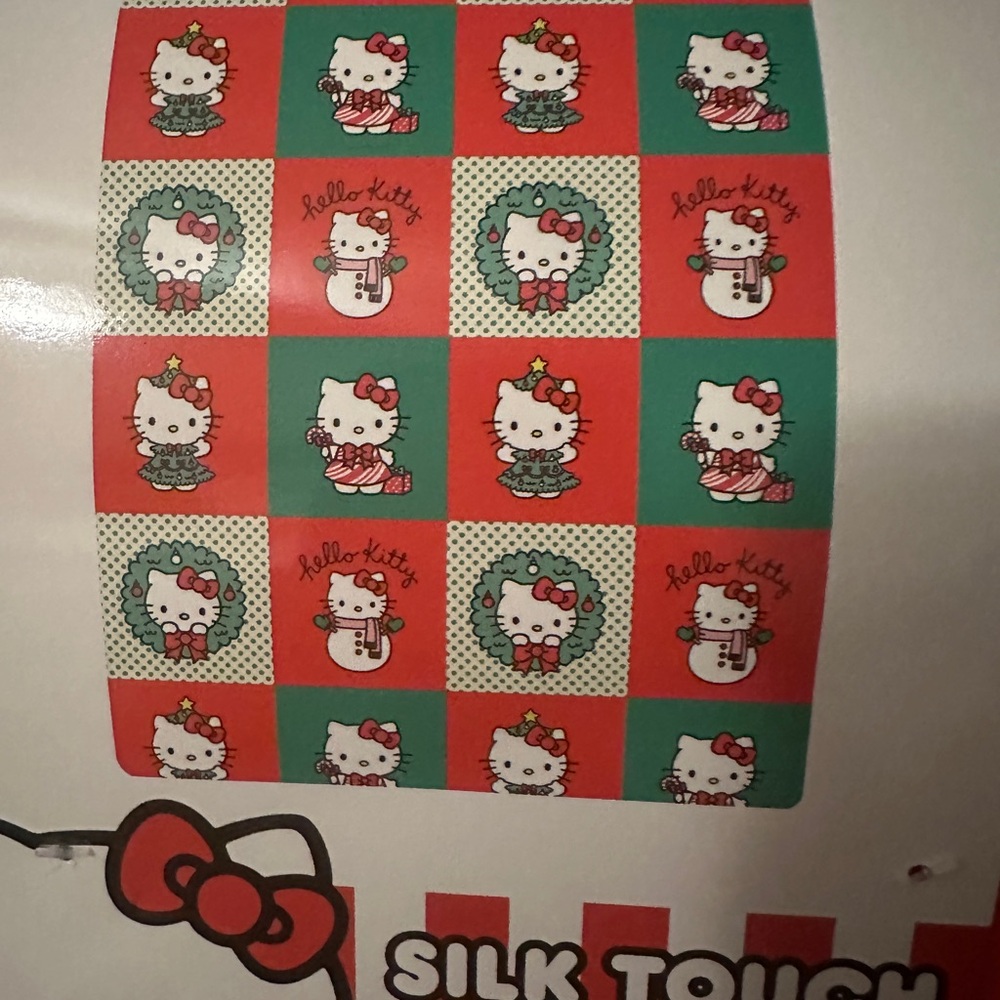 Hello Kitty Silk Touch Christmas Blanket